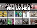 Minecraft BABY FAMILY MOBS MOD / HELP BABY MOBS FIND THE PARENTS IN MONSTER SCHOOL!! Minecraft Mods