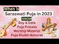 Basant Panchami 2023: Saraswati puja, date, timings, significance and foods  | saraswati puja 2023