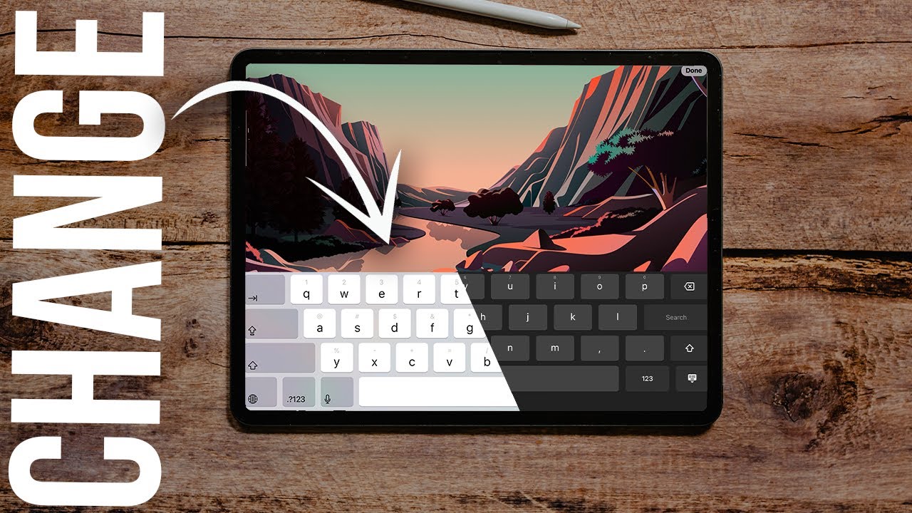 How to Change Your iPad Keyboard (tutorial) 