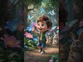 Funny Cartoon Characters on a Magical Adventure ✨ #aicartoon #youtubeshorts  #animatedshorts