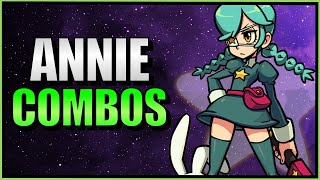 SonicFox -  OD Annie Combos & Mixups 【Skullgirls】