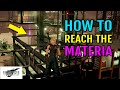 How to reach the purple materia in sector 4 plate interior on h07 platform  ff7 remake chapter 6