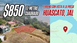 RM Inmobiliaria • A LA VENTA Terreno en Huascato, Jalisco con VISTA A LA PRESA