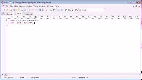 jQuery Tutorial   8   Load