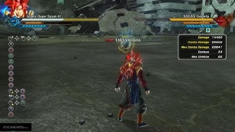 DBXV2 New Custom SS4 Gogeta tech combo (ADVANCED and Doable Online)