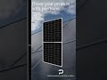 JA Solar 545W Bifacial Panel #renewableenergy #business #powersource #smartphone