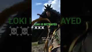 Loki gets betrayed by an Aseir god #godofwar #games #ps5