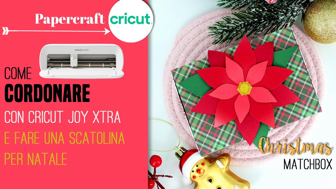Come fare la Cordonatura con Cricut Joy o Joy Xtra e creare una scatolina 
