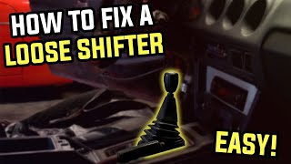 How To Fix Shifter Play/ Slop - Replacing Shift Bushings screenshot 1