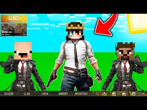 MİNECRAFT'TA PUBG MOBİLE OYNADIK (EFSANE) !! 😱 - Minecraft