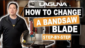 Step-by-Step Guide To Changing Your 14|12 Bandsaw Blade | Laguna Tools