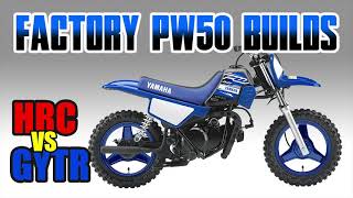 Mini Bike Builds | Factory PW50 GYTR vs HRC!