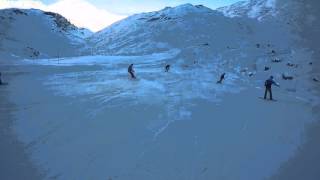 Snowboard fail Val Thorens