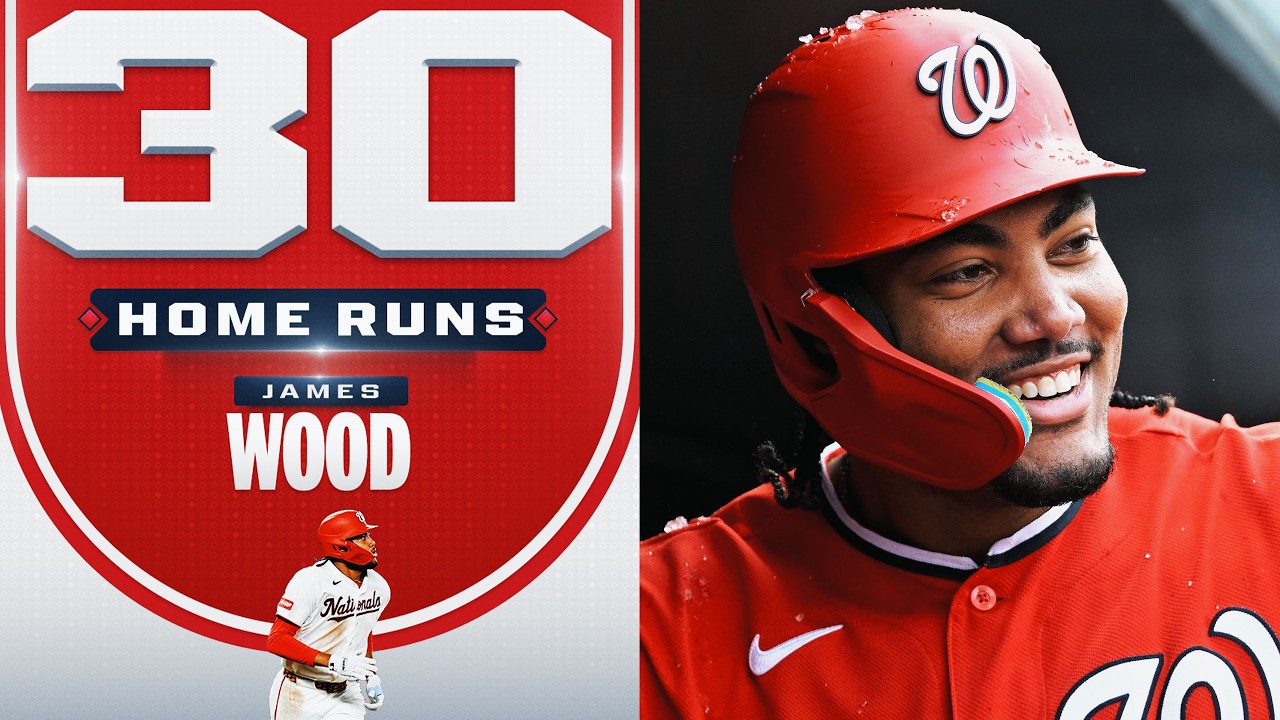 30 HOMERS for James Wood! Nationals slugger BLASTS two home runs in a game! 💥 | MLB Highlights