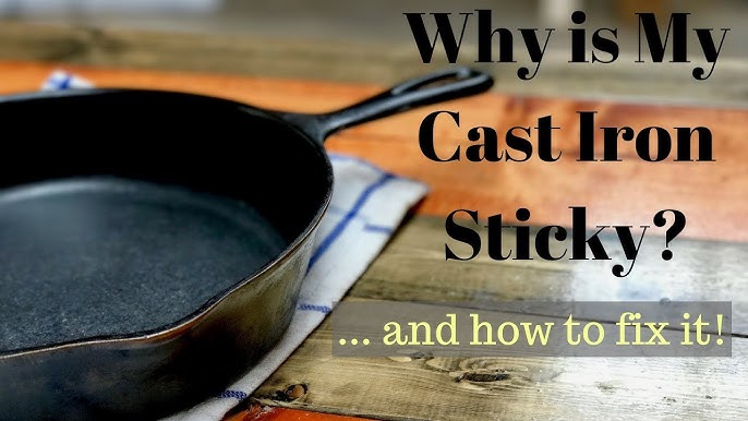 How To Clean A Cast Iron Skillet and Have It For A Lifetime - TidyMom®