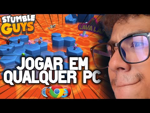 ✓ [FUNCIONA] COMO JOGAR STUMBLE GUYS NO NAVEGADOR - PC FRACO