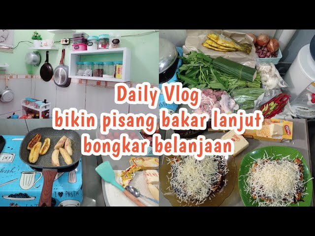 #dailyvlog Aktivitas Ibu Rumah Tangga | Dapur Kontrakan 3 Petak | Dapur Biru class=