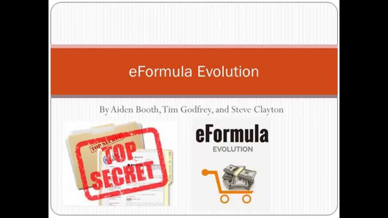 eFormula Evolution Review & Bonus - What is eFormula and Who Can It Benefit?