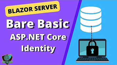 Bare Basic ASP.Net Core Identity Info Needed For Auth In Blazor (No Prior Knowledge Needed)