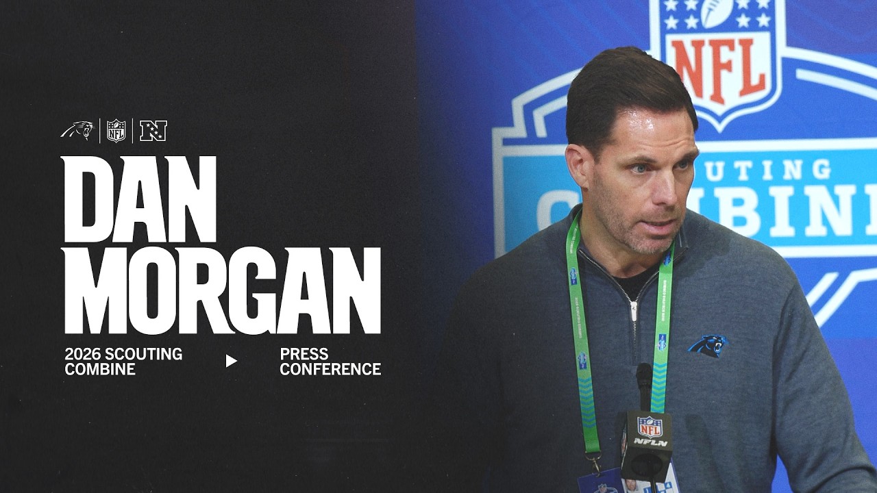 Dan Morgan 2026 NFL Combine Press Conference | Carolina Panthers