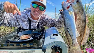 Topwater Action Has EXPLODED! (CATCH & COOK) by Marsh Man Masson 16,615 views 1 month ago 51 minutes