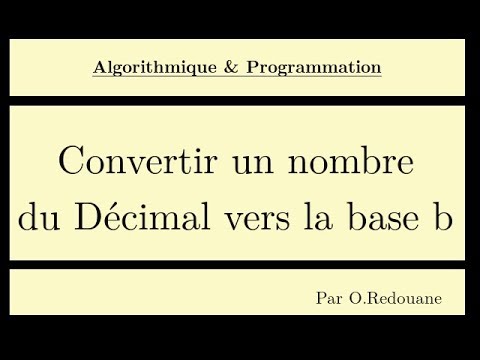 Vídeo: Com Convertir Nombres D’un Sistema A Un Altre