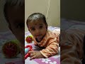 Enjoying listening to his name❤️MomollNidhirAvyayReddyll#babyshorts #babysmile #babysmilevideo