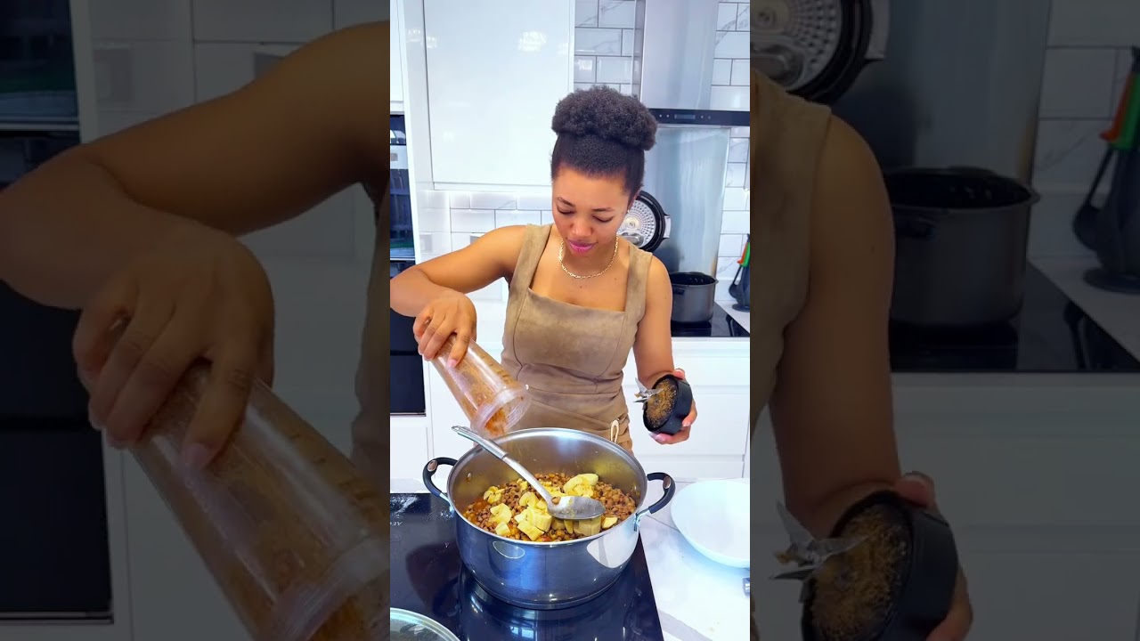 I made this food yesterday so that we will have food in the house when we come back from Nigeria 🇳🇬