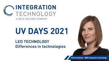 UV Days on Air 2021 - Presentation & Live talk  Differences in technologies EN