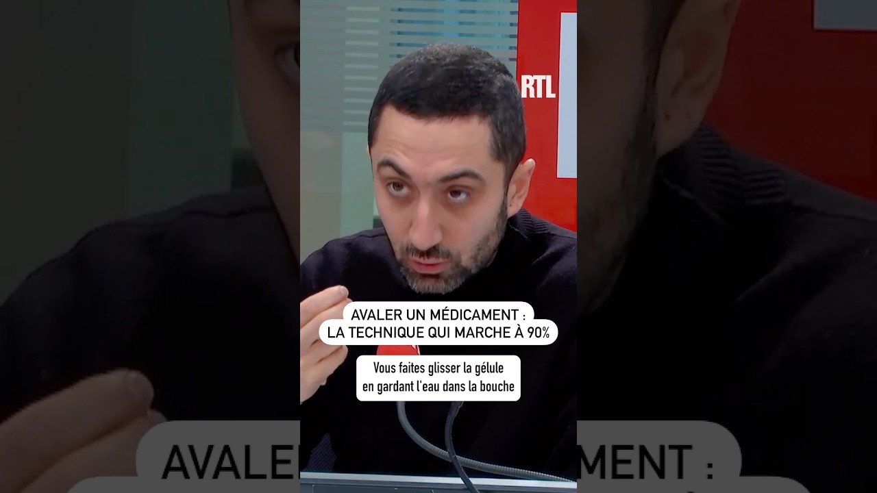 La technique pour avaler un médicament qui marche 90% du temps