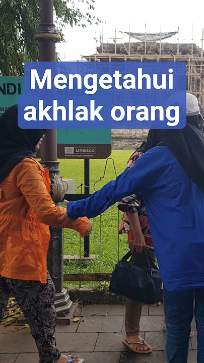 Knowing people's morals #islamicmotivation #muhasabah #islamicadvice #vwborobudur #islamicmorals ...