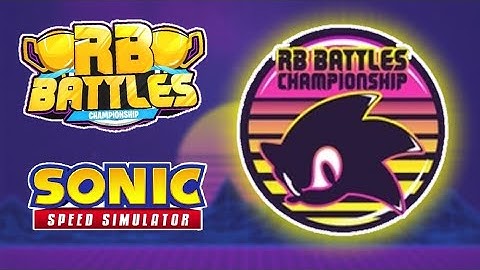 Roblox RB Battles Season 3: Event Badge (Sonic Speed Simulator)