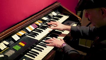 Brian Charette on Hammond Organ in Hellfire Studios
