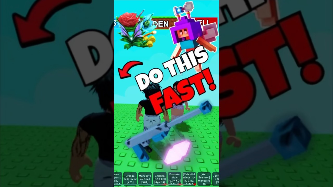 “Beat the Fairy Event in MINUTES! 🧚 (Grow a Garden)”