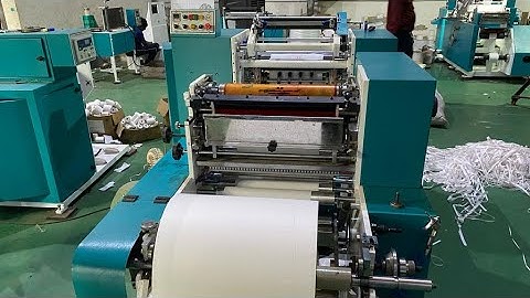 Thermal Paper Slitting Machine With 1 Colour Printing