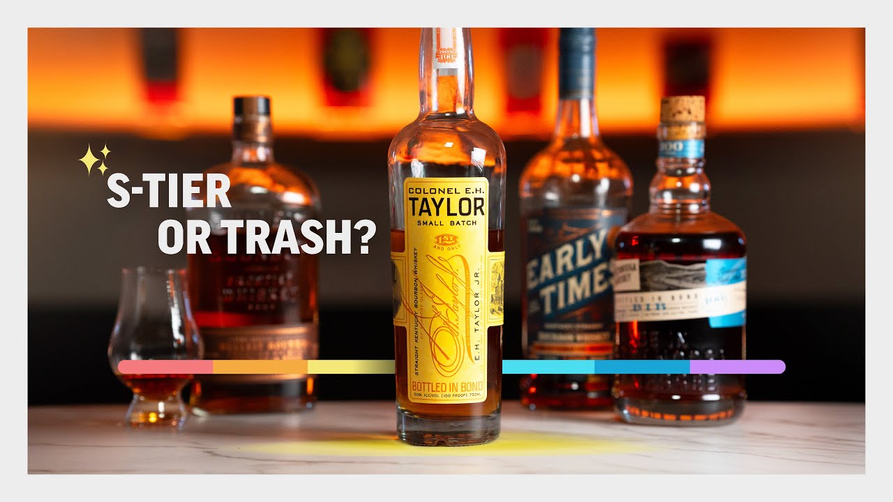 ✨THE BEST BOTTLED-IN-BOND BOURBON / Tier List
