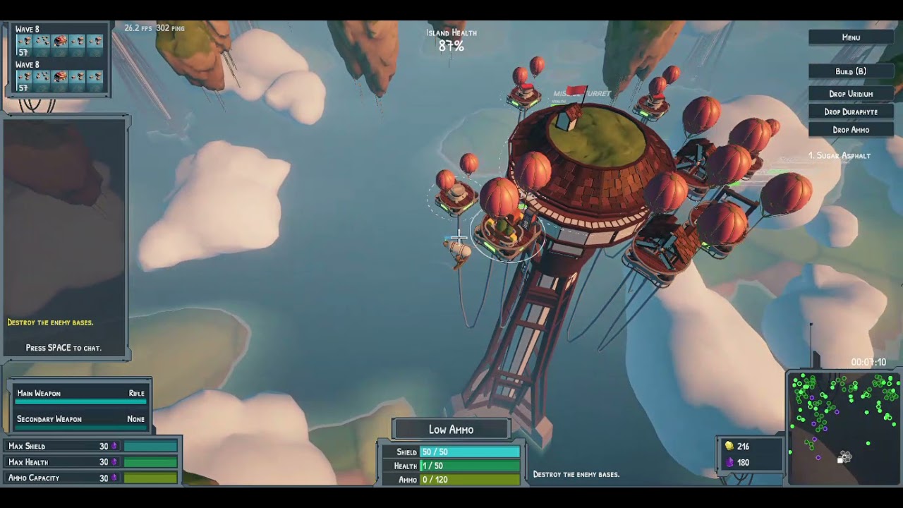 Sky Fleet like mindustry but 3D (Sky Fleet) *raw* gameplay without commentary