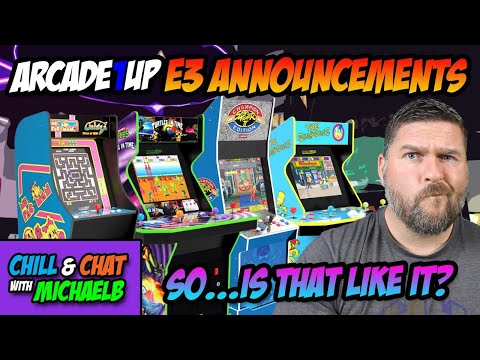 Arcade1UP E3 2021 New Cabinets Announced Is This It? from MichaelBtheGameGenie