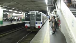 [415系廃車回送]EF81 134牽引415系勝田車新津配給柏駅通過