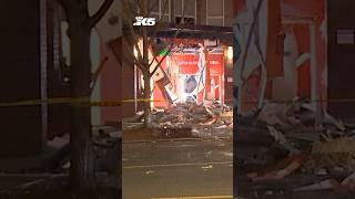Stolen forklift used to smash into bank, steal ATMs