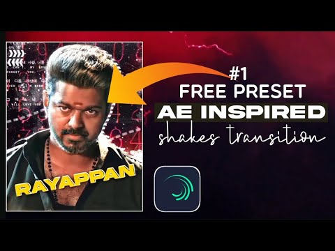 Alight motion preset tamil | split screen transition included🔥 | 5 ...