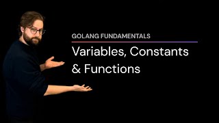 How to work with variables, constants and functions in Go Wealth
