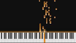 Carlos de Seixas - The Minotaur Toccata 3 | Piano Visualization