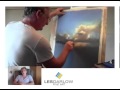 How to paint skies in pastel