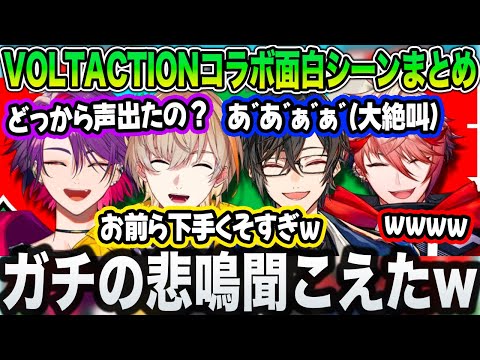 【面白まとめ】煽り合い、足の引っ張り合いが止まらないVOLTACTIONコラボ｜アルティメットチキンホース【渡会雲雀/風楽奏斗/四季凪アキラ/セラフ・ダズルガーデン/にじさんじ/切り抜き】