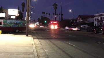 Lafd engine 46 responding code 3