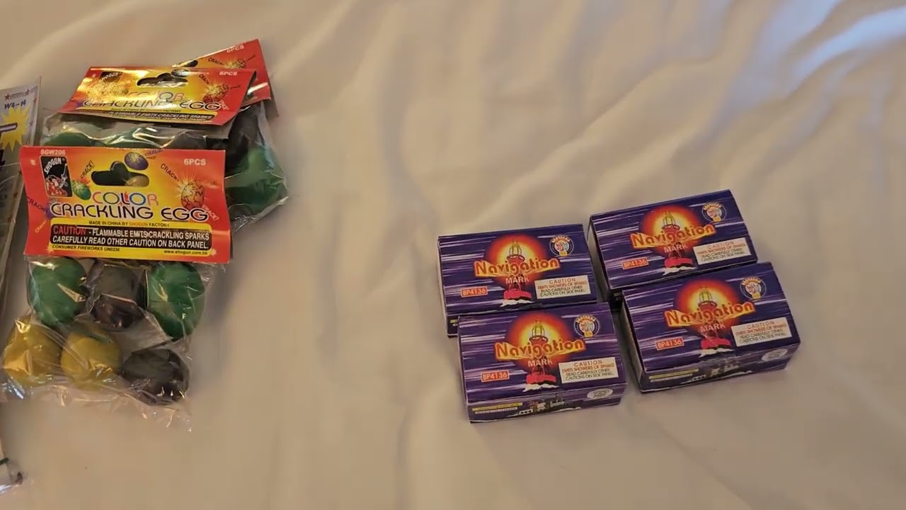 Half price fireworks pick up