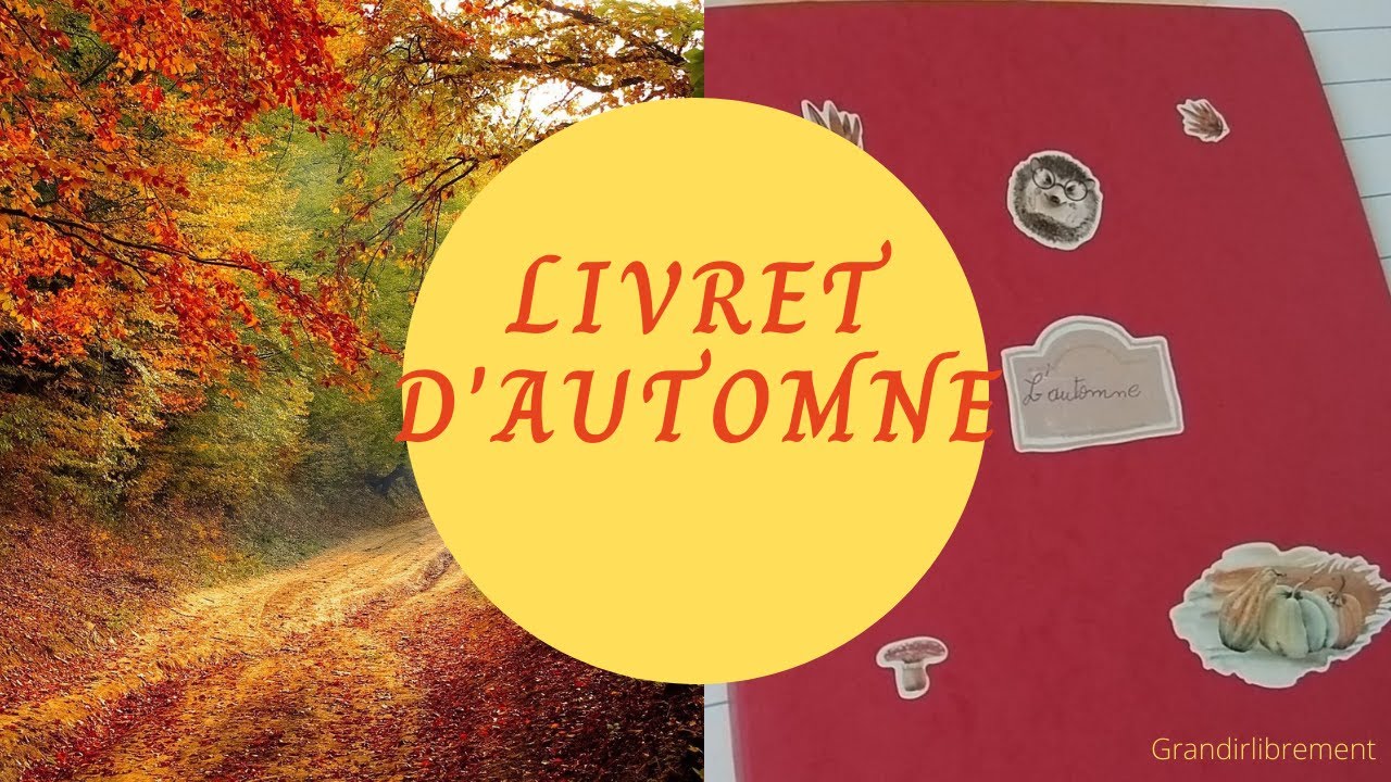 LIVRET D'ACTIVITÉS SUR L'AUTOMNE 3/6ANS