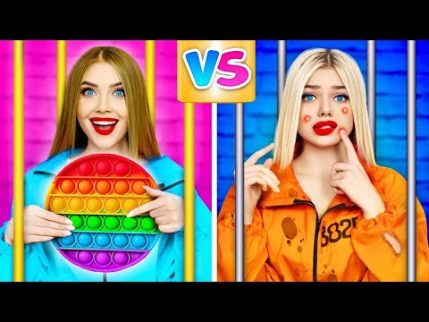 Beliebter VS Unbeliebter GEFANGENER || 7 verrückte Momente im GEFÄNGNIS von RATATA