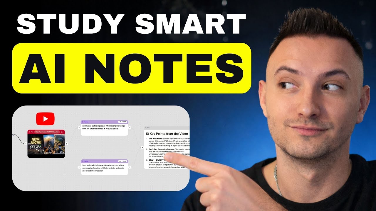 How To Make Notes From YouTube Video Using AI - YouTube